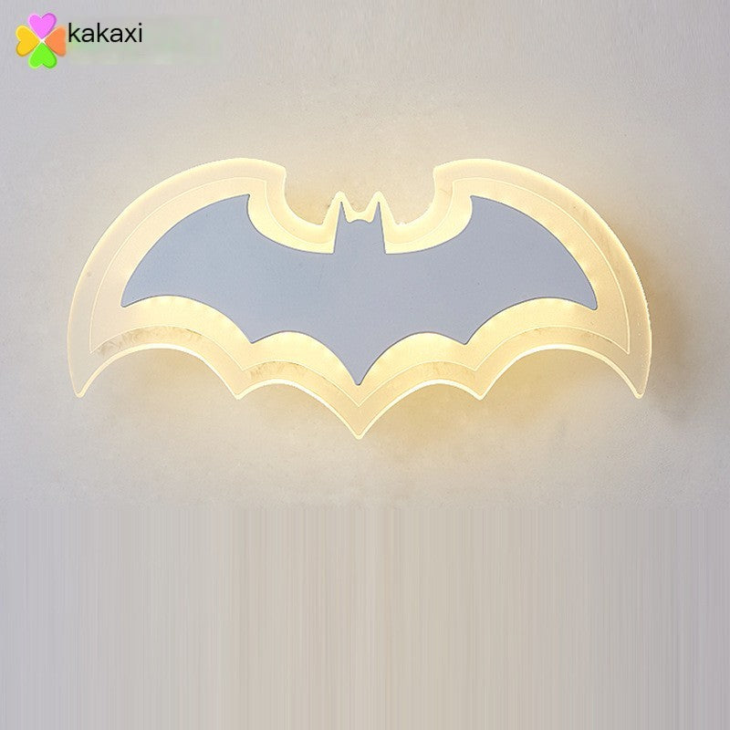 LED Light-Up 3D Bat Wall Decals