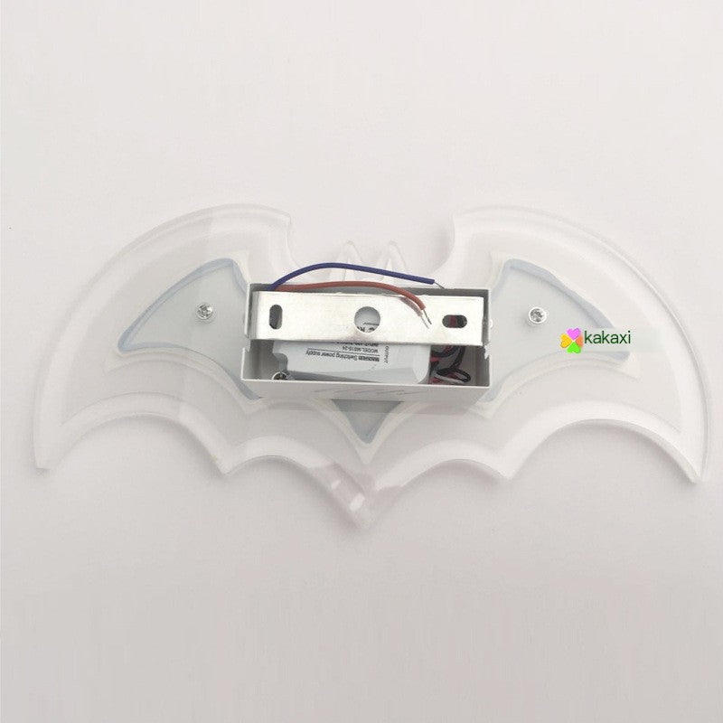 LED Light-Up 3D Bat Wall Decals
