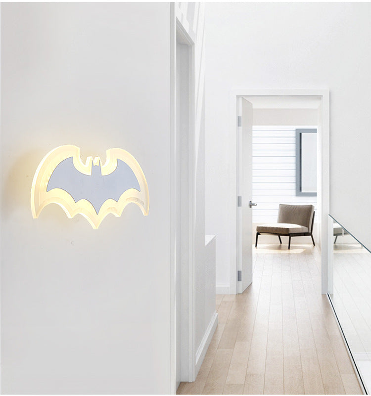 LED Light-Up 3D Bat Wall Decals